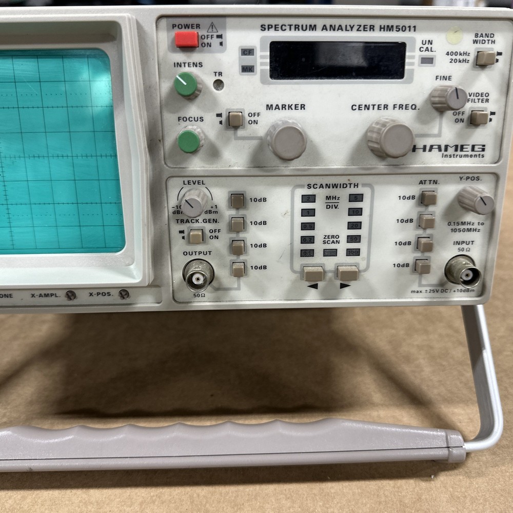 HAMEG HM5011, 1000mhz Spectrum Analyzer-YB