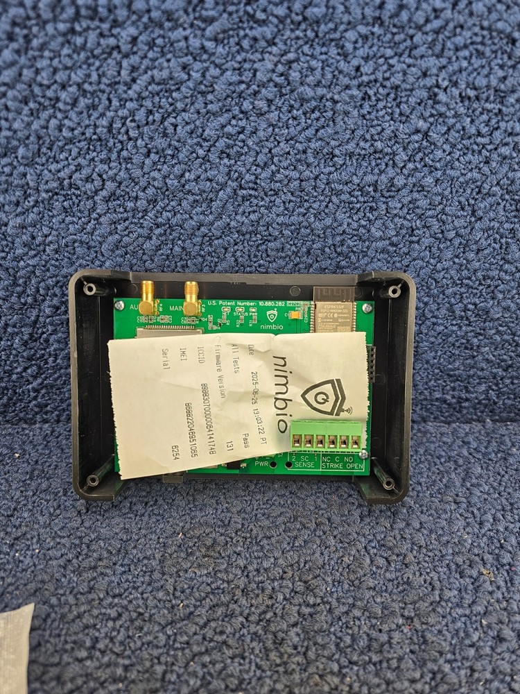 Nimbio Access FN1 Cellular Keyless Entry System - Black