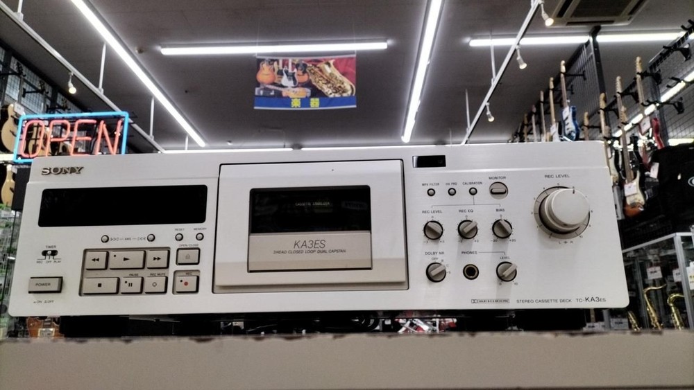Sony Cassette Deck Tc-ka3es Used