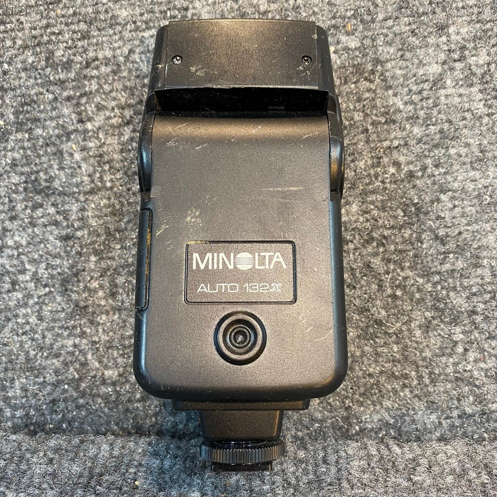 Konica Minolta Auto 132X Shoe Mount Flash