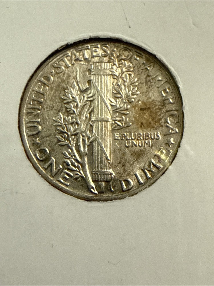 1927 Mint Silver Mercury Dime