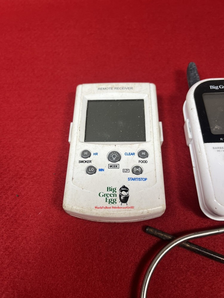 Big Green Egg Remote Controller, Transmitter, Reciever, Probes Condition Unknown