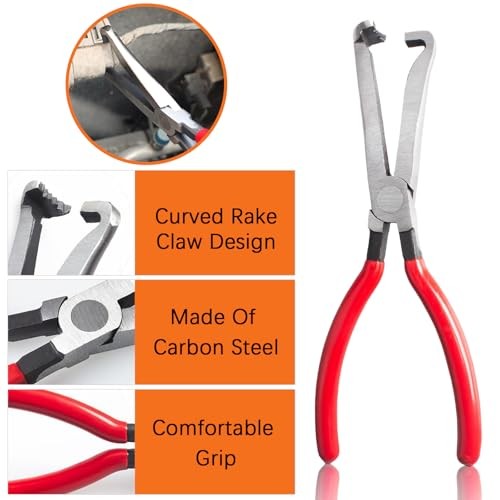 Electrical Disconnect Pliers Set – Automotive Electrical Tools & B-red 4pcs