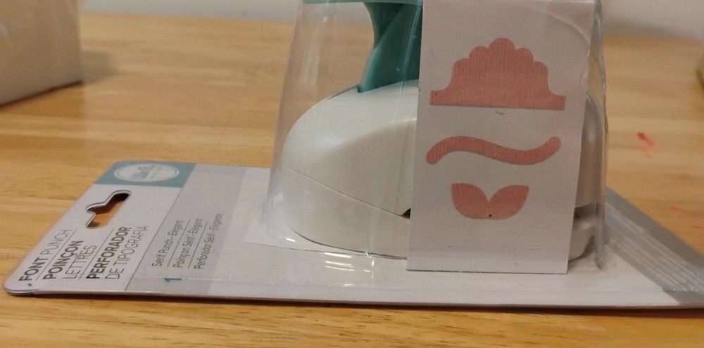 We R Memory Font Punch Stamp