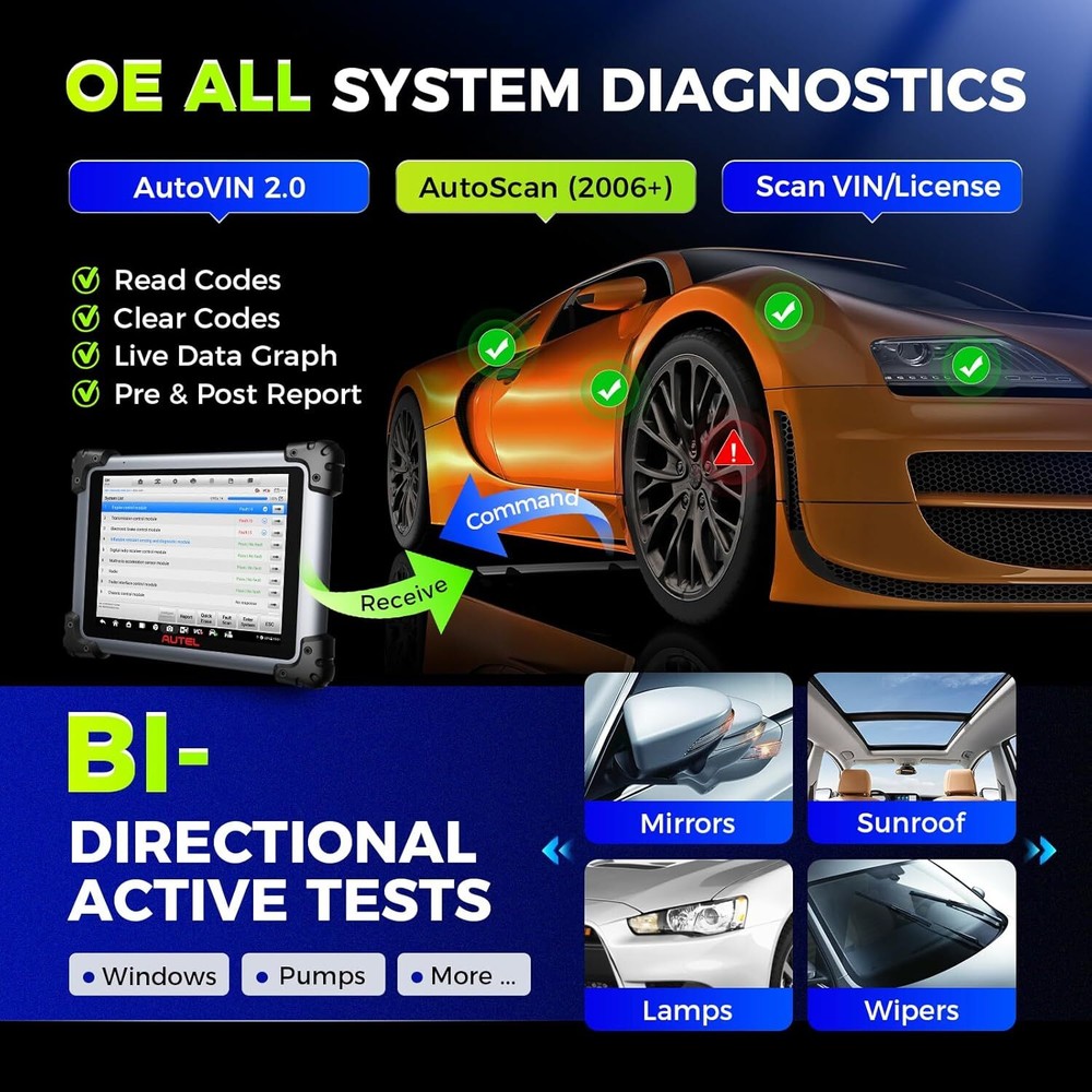 Autel MaxiSys Elite II PRO ULTRA Auto Diagnostic Scanner Programming E~CU Coding