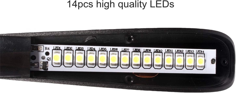 Dimmable USB Lamp, Flexible Keyboard Light, Mini USB Light for Laptop (14-Led-Be
