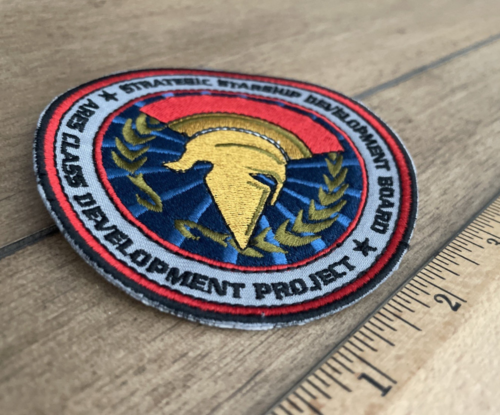 Star Trek Patch Strategic Starship Development Board Ares Class Development