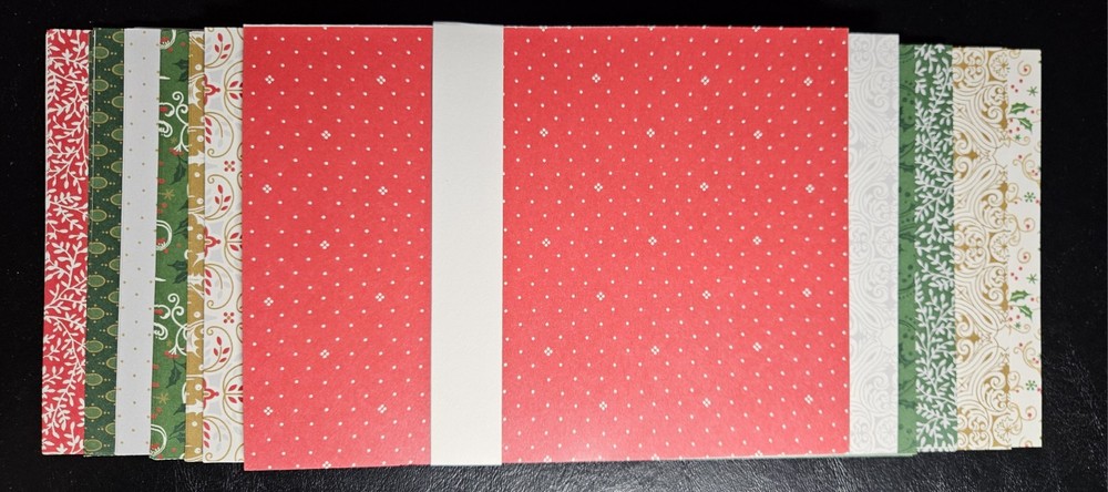 Anna Griffin Holiday Jacket Sentiment Inserts - 48 Double Sided 5x7