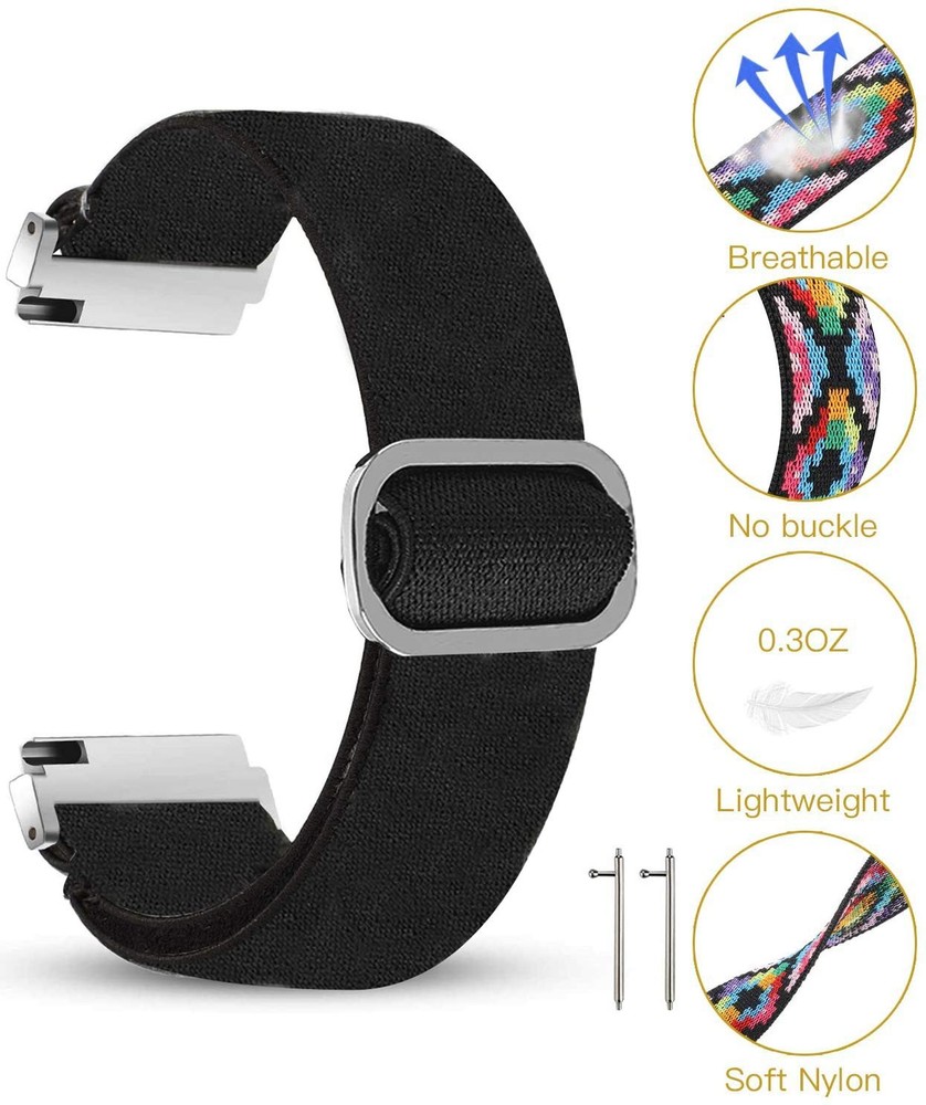 for Embr Wave 2 Band, Stretch Elastics Nylon Adjustable Strap for Embr Wave 2...