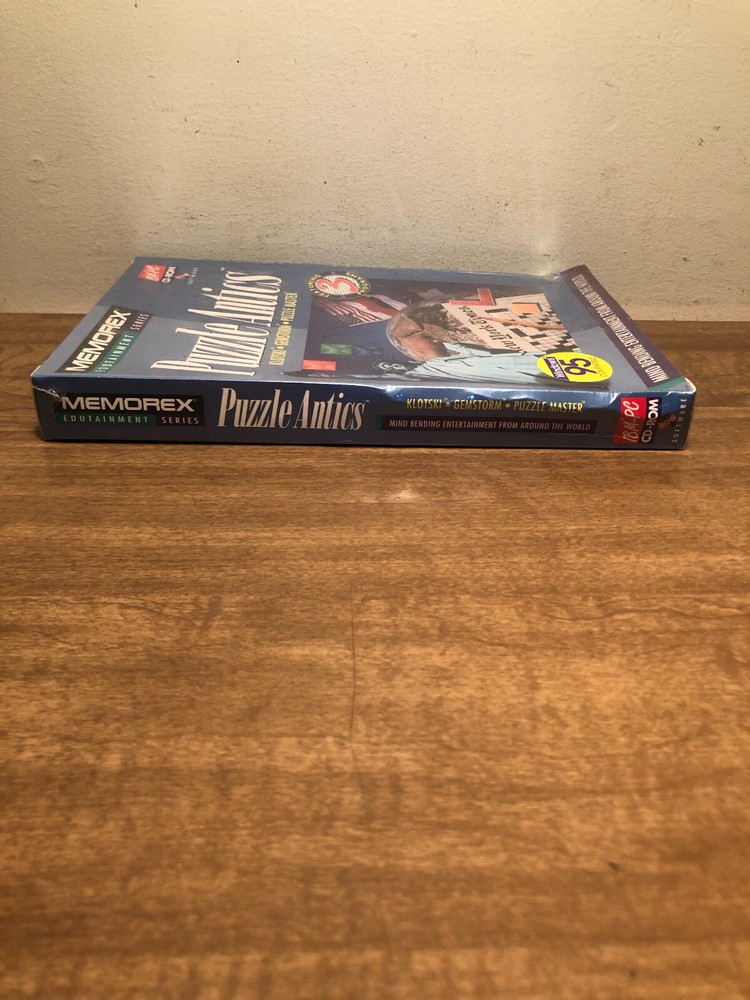 Memorex Puzzle Antics Edutainment Series Windows 95 CD-ROM New & Sealed