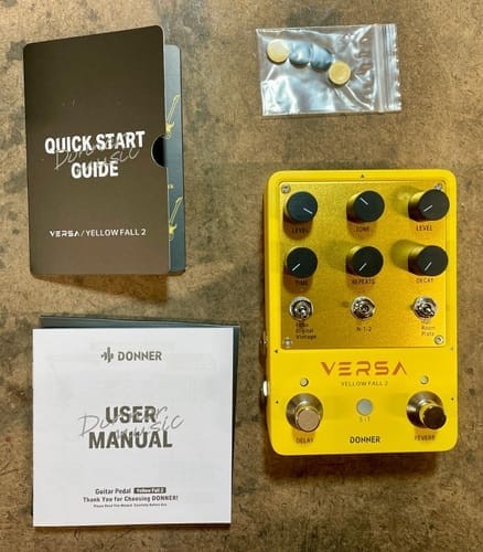 Donner Yellow Fall II Effect Pedal