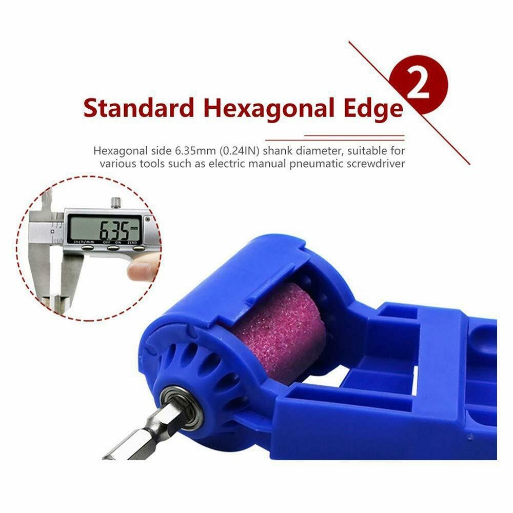 Wrench Drill Sharpener Corundum Grinding wheel Drilling Tapping Sharpening