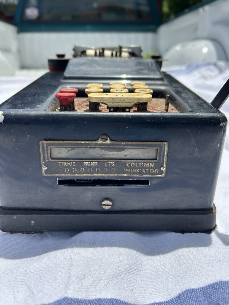 Vintage Monarch Adding Machine