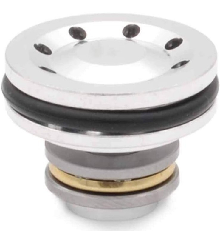 AOLS Piston Head with Ball Bearing Sink Type - Silver