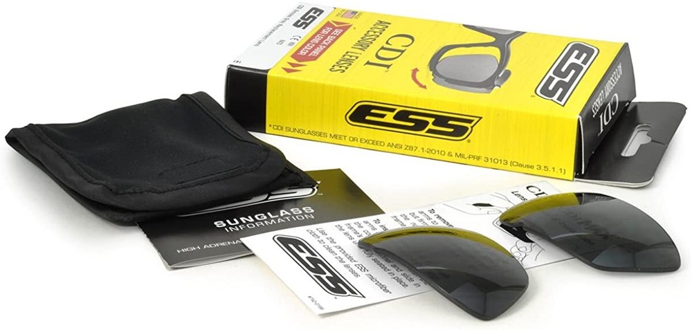 ESS Eyewear CDI Replacement Lenses Clear / Yellow