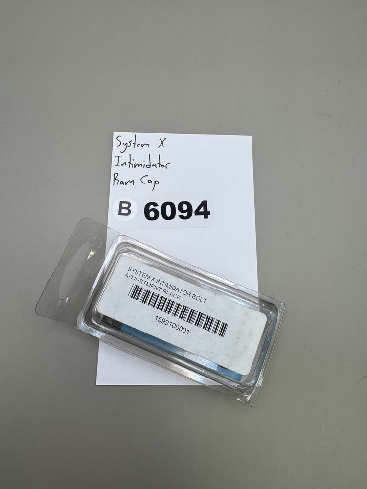 System X Intimidator Ram Cap-Gloss Black