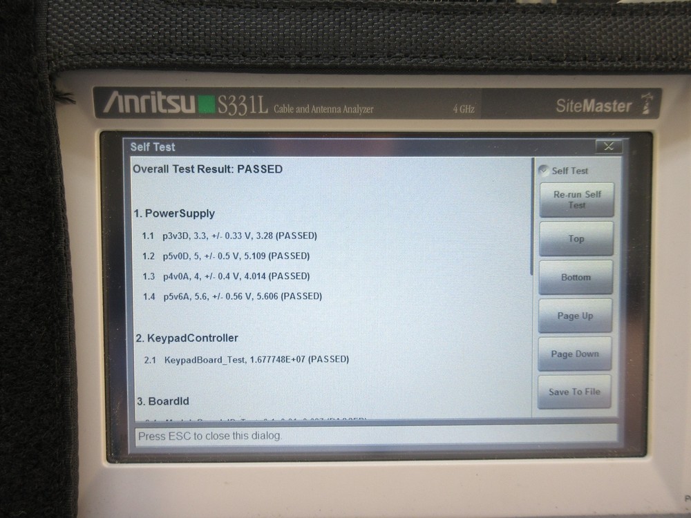 Anritsu S331L Site Master 4GHz CBL & Ant. Analyzer, w/ Phase Cable, more