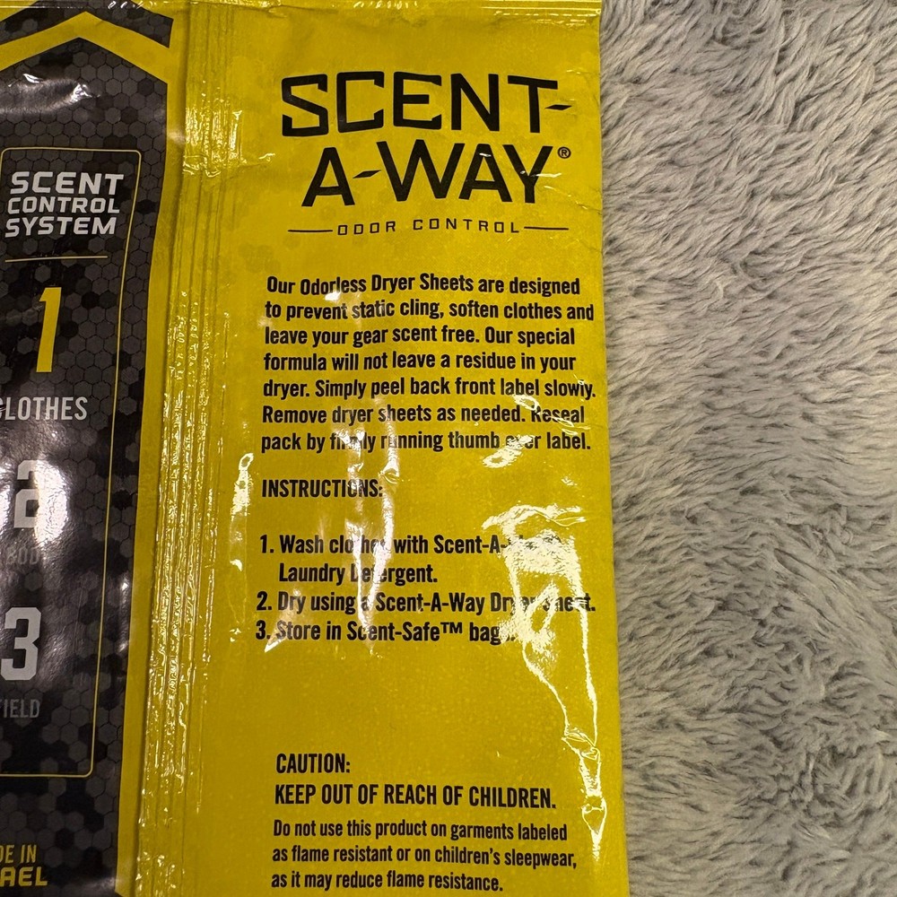 Scent-A-Way Max Dryer Sheets(15 Pack)