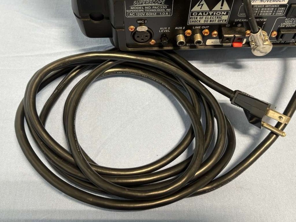 Superscope Technologies Speaker System Model SPK300, PAC330