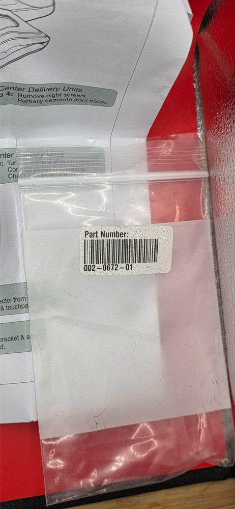 Midmark Touch Pad Part# 002-0672-01