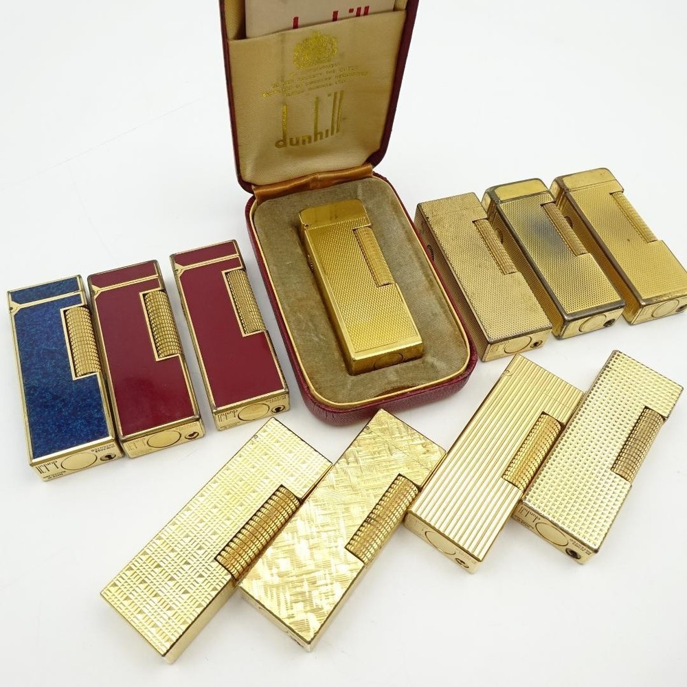 Dunhill Rollagas Lighter 11 pcs set & 1 box