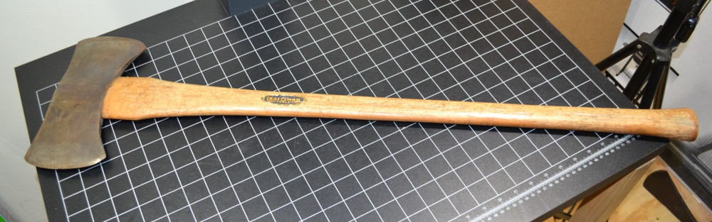 CRAFTSMAN - DOUBLE BIT AXE - ORIGINAL HANDLE WITH DECAL