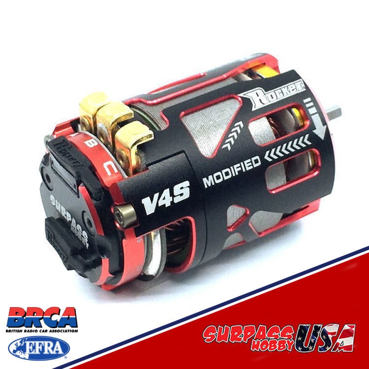 Rocket V4S 4.5T Modified Sensored Brushless Motor