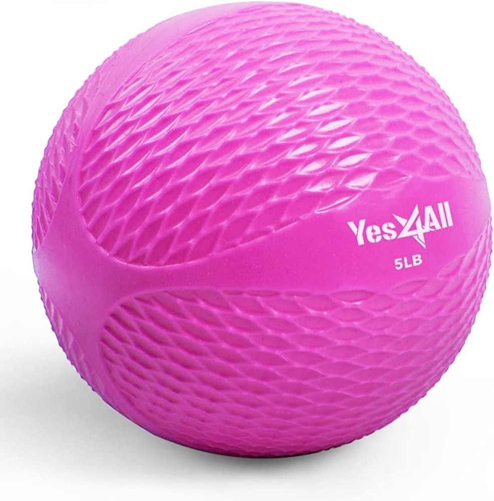 Durable PVC Weighted Toning Ball for Strength, Balance & Flexibility Workouts