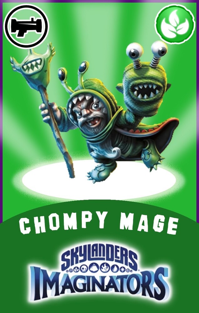 Skylanders Imaginators Chompy Mage NFC Card