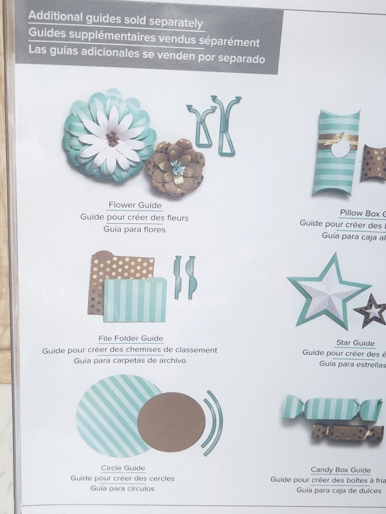 American Crafts We R Memory Keepers Template Studio Candy Box