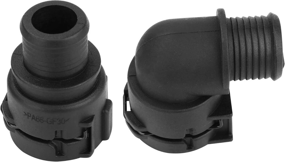 2 Pieces Heater Inlet Hose Connector Fit for Chevrolet Trax Sonic CruzeCruze