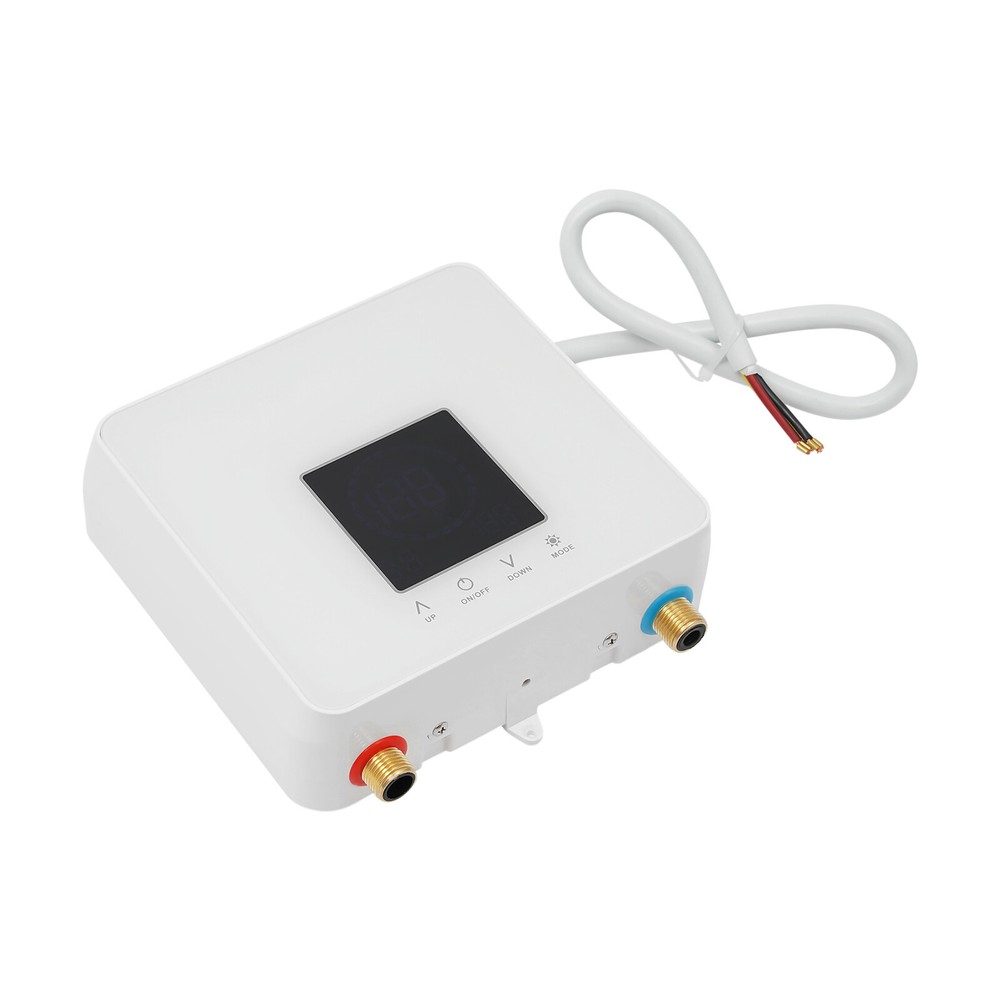 5.5KW Instant Hot Tankless Water Heater Electric Boiler For Shower Bathroom 110V