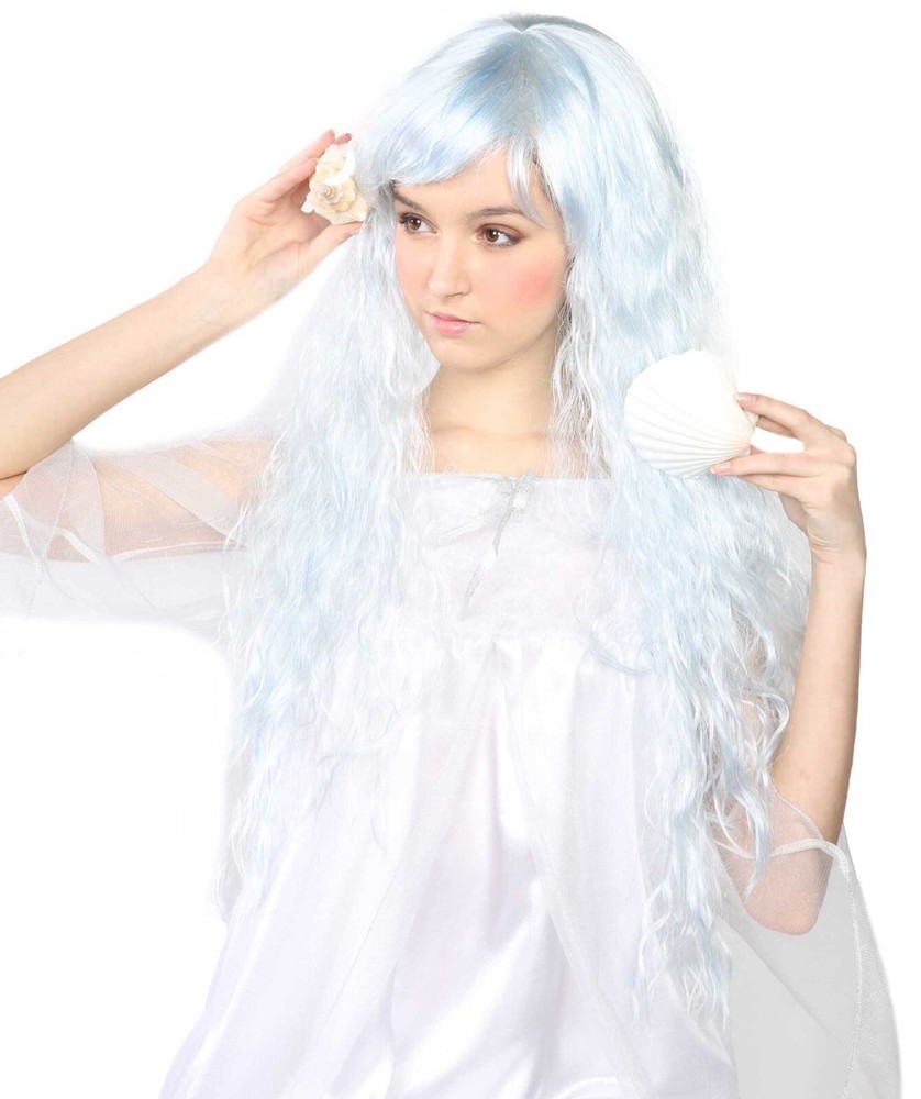 Mermaid Light Blue Wig, A-03-004-001