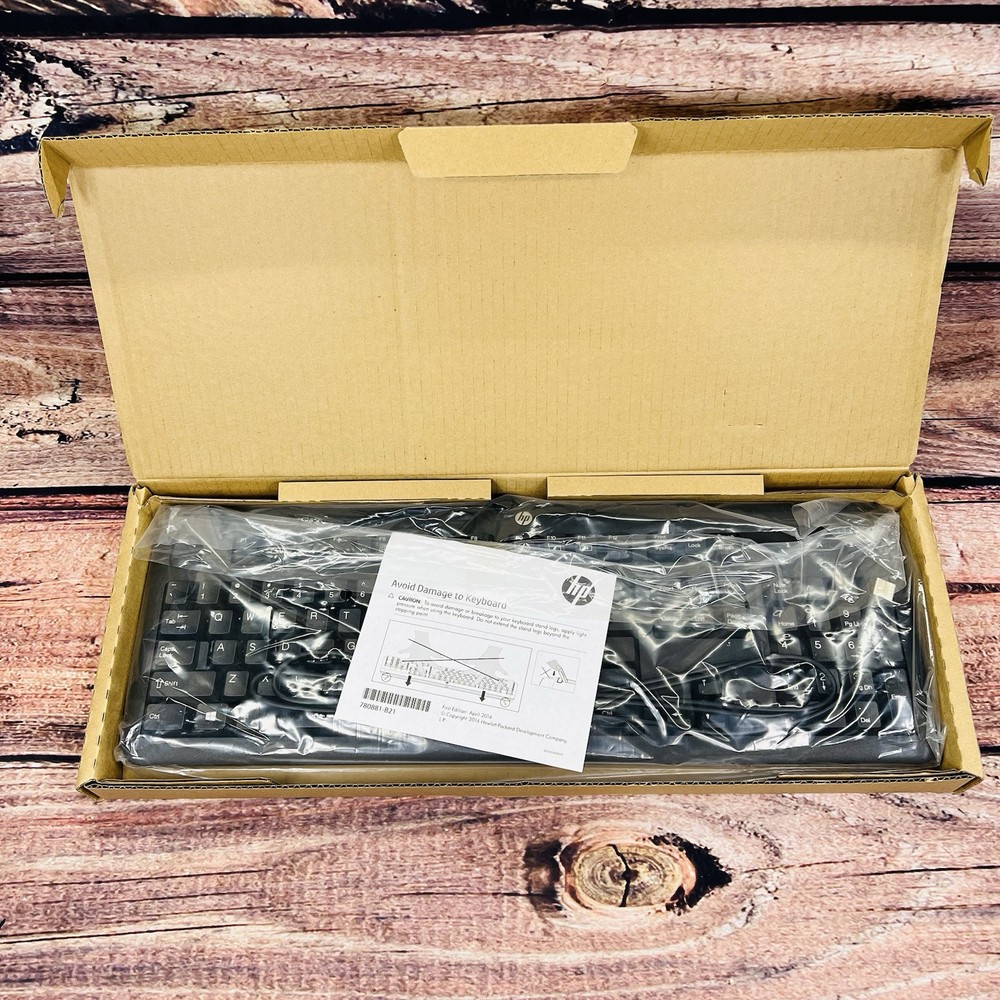 HP USB Slim Keyboard Windows 8 US (New)