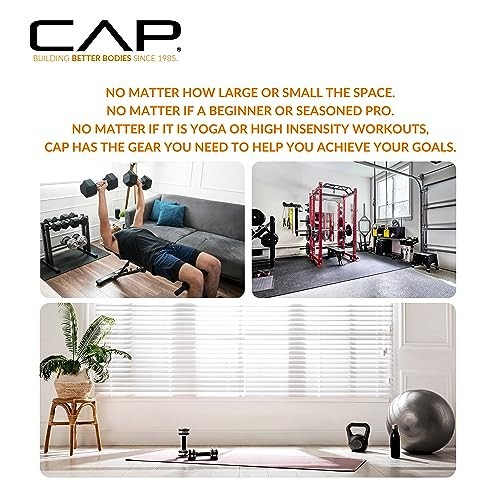 Cast Iron Kettlebell - Coated, Multiple Weight Options, Singles & Sets for Home