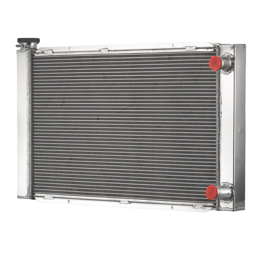 2 行铝制散热器 31x19 适用于 SBC 350 双通道交叉流量