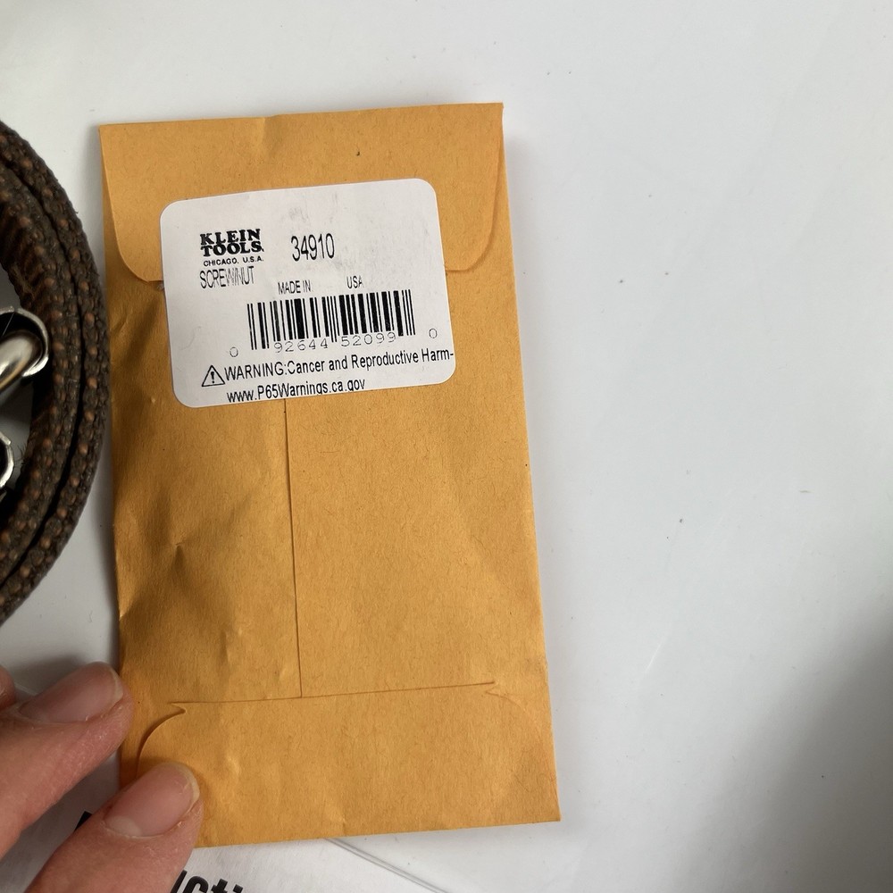 Klein Tools CN1986AR Pole Climbers with 1-9/16-Inch