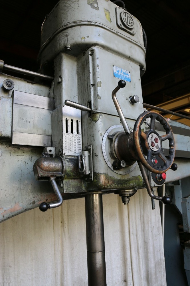 6' x 17" POLAMCO RADIAL ARM DRILL: YODER #70858