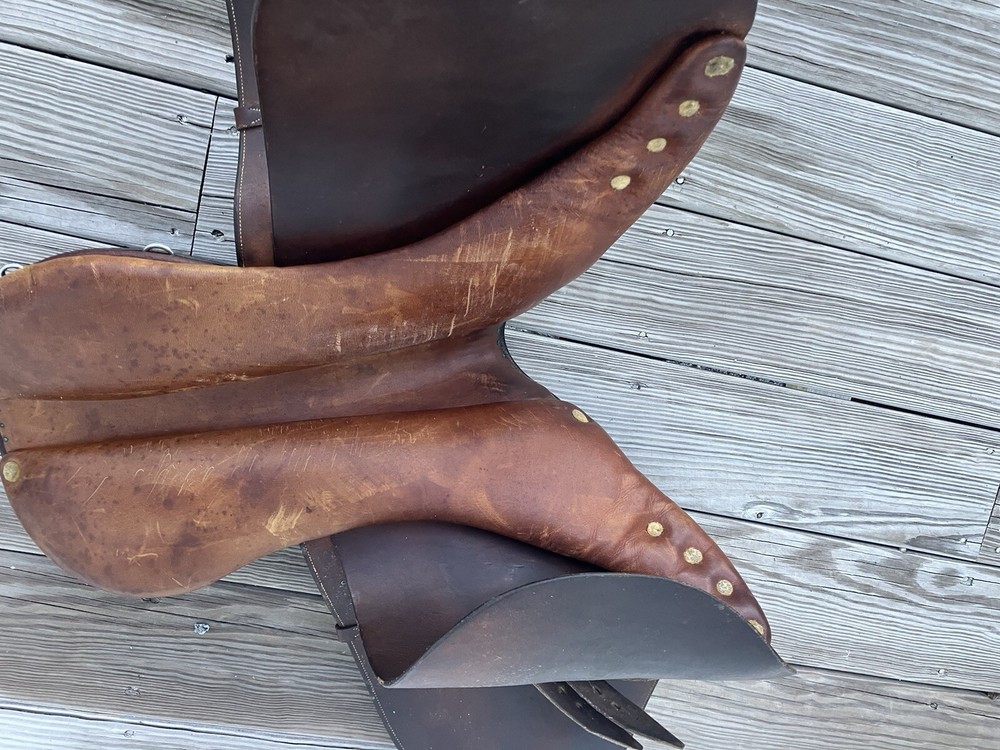 HERMES PARIS HORSE SADDLE 17”