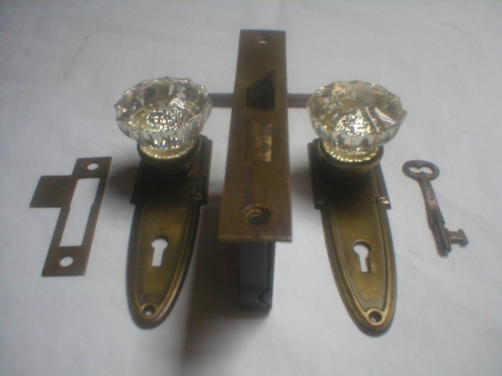 Antique Art Deco Era Door Hardware