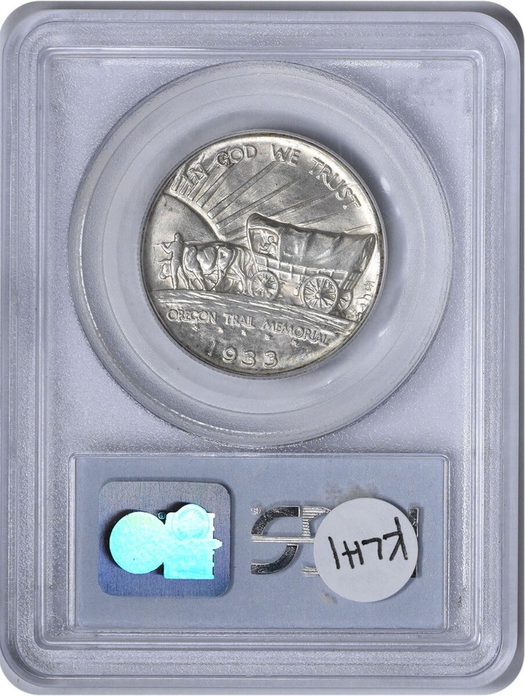 Oregon Commemorative Silver Half Dollar 1933-D MS65 PCGS