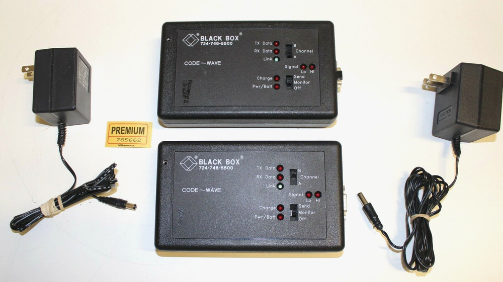 Black Box MDR610A-33 Code Wave Wireless Data Link (CodeWave) W/ REMOTE AND HOST!