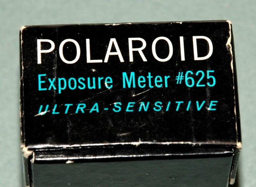 POLAROID EXPOSURE METER---#625--IN BOX WITH INSTRUCTIONS