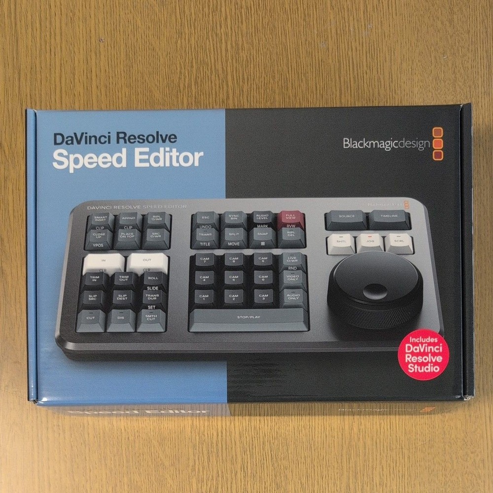 Blackmagic Design DaVinci Resolve Speed Editor No Software License