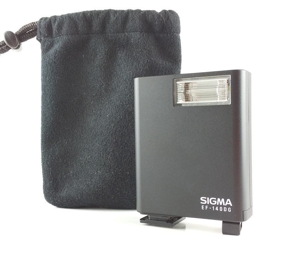 [MINT w / Case] Sigma Electronic Flash EF-140DG Guide Number 14 From JAPAN