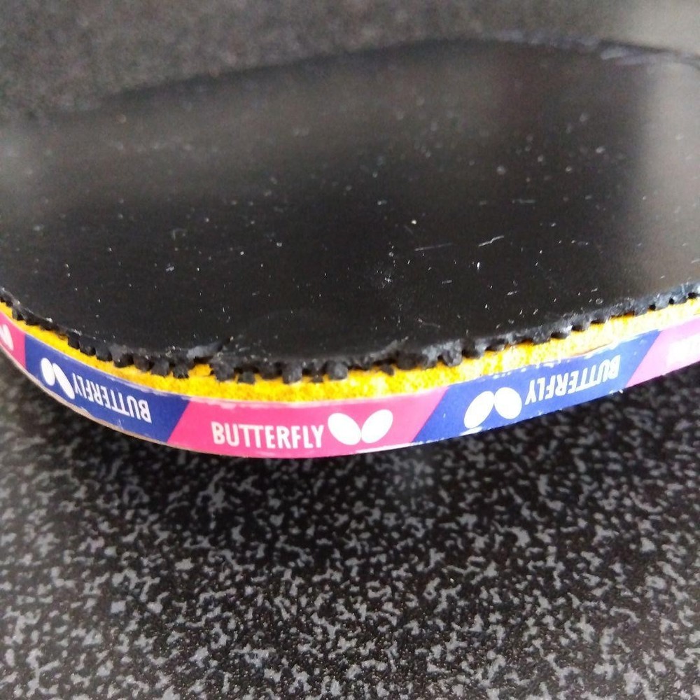 Butterfly Table Racket BIRIBA Performance Rubber RIGANspin