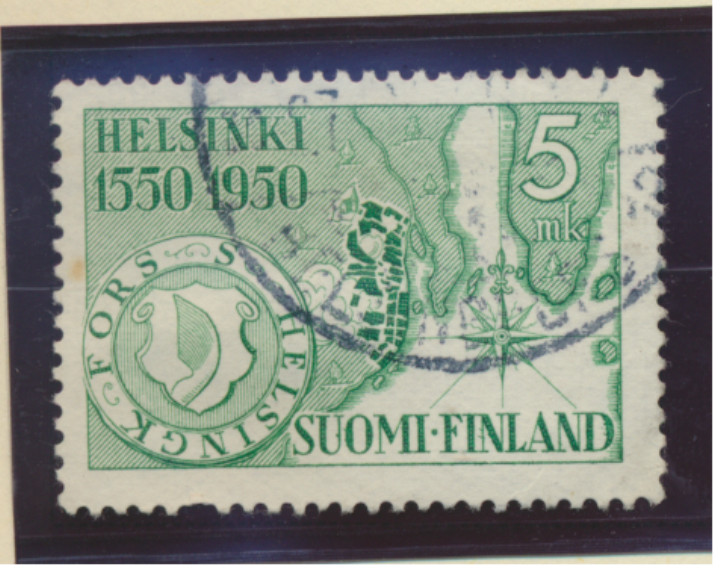 Finland Stamp Scott #297, Used