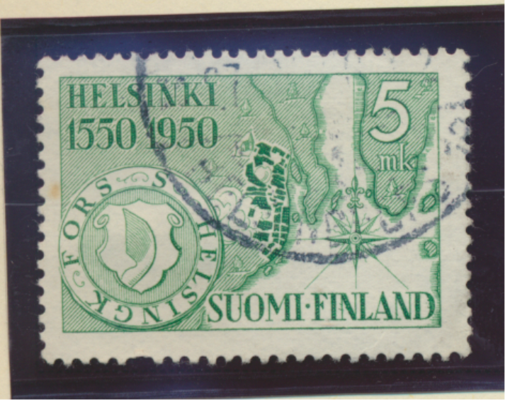 Finland Stamp Scott #297, Used