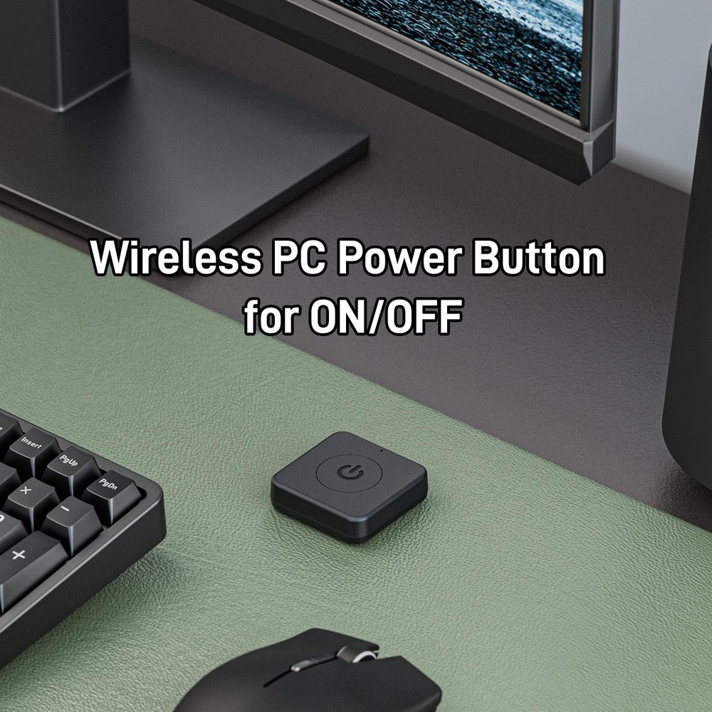 Wireless PC Power Button Remote Computer Motherboard Switch USB Receiver