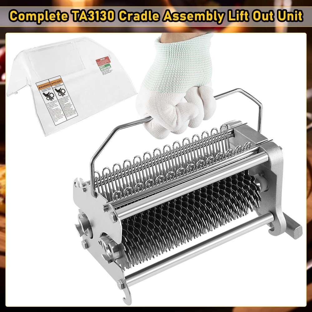 For Biro Pro 9 Tenderizer Complete Cradle Assembly With Safety Cover & Handle